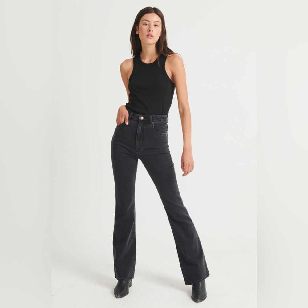 Brand New with Tags: Dusters Bootcut - Comfort Shadow (Size 26)